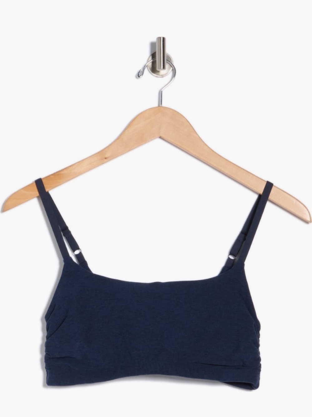 Beyond Yoga Space Dye Raise the Barre Shirred Sports Bra - Picture 3 of 3